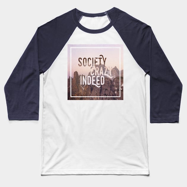 Society Baseball T-Shirt by Colodesign